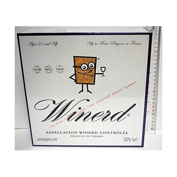 Winerd Wine Trivia and Blind Tasting Board Game by TRUE