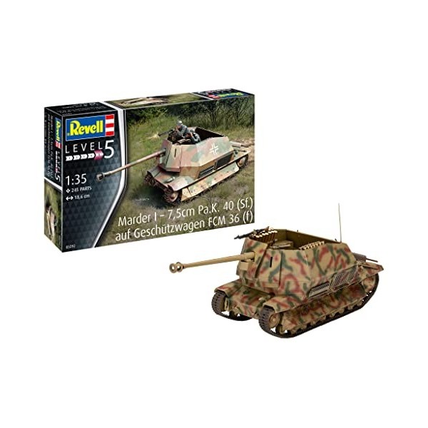 Revell Marder I – 7,5cm Pa.K. 40 Sf. auf FCM 36 f 