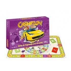 CASHFLOW 101 - Version FRANÇAISE - Le Jeu de Plateau par Robert Kiyosaki - Auteur de Livre Père Riche, père pauvre - Nouvelle