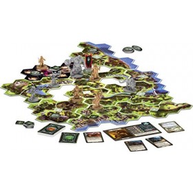 Fantasy Flight Games The Lord of The Rings: Journeys in Middle-Earth Adultes et Enfants Jeu de rôles