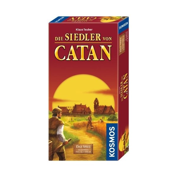 Kosmos - 693510 - Set dextension pour 5-6 joueurs pour le jeu "Die Siedler von Catan" - Langue : allemande