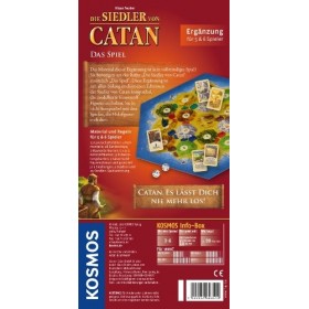 Kosmos - 693510 - Set dextension pour 5-6 joueurs pour le jeu "Die Siedler von Catan" - Langue : allemande
