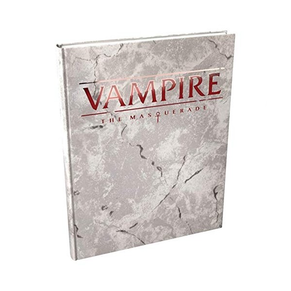 Modiphius Vampire The Masquerade 55882 Edition Core Rulebook Deluxe Alternate Cover – Anglais