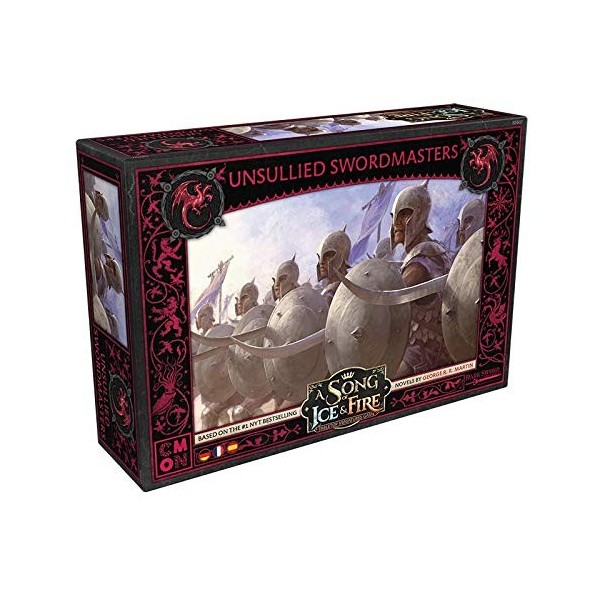 Asmodee | CMON | A Song of Ice & Fire – Épée Maître de lImmaculée | Extension | Tablette | 2 Joueurs | À partir de 14+ Ans |