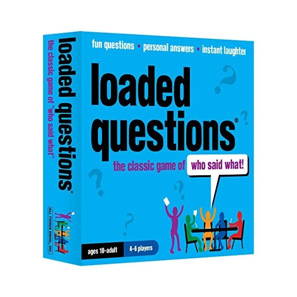 Loaded Questions – La Version Famille/Amis du Jeu Classique de « Who Said What ».