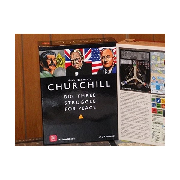 Churchill: Big Three Struggle for Peace by Unknown