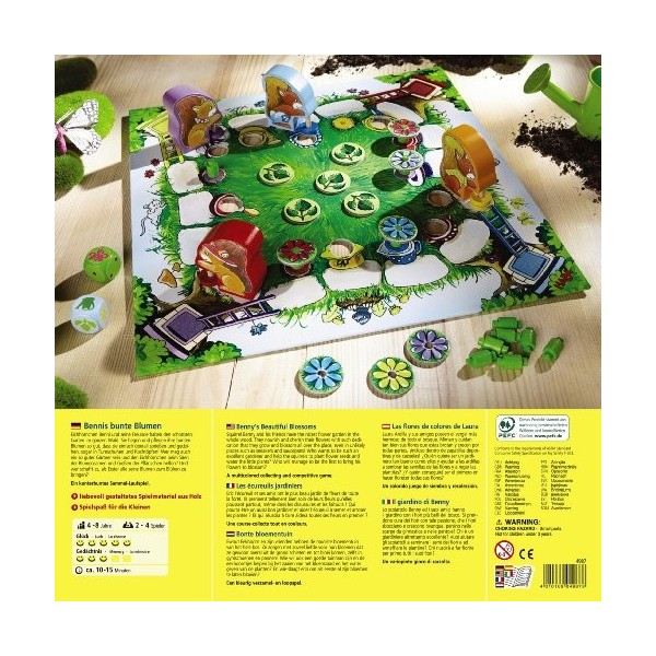 Haba 4987 – bennis Fleurs Multicolore de Collecte de Jeu