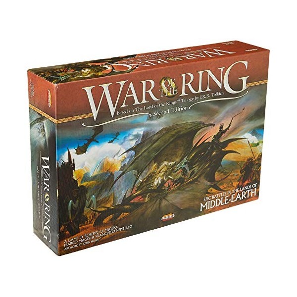 Fantasy Flight Games - Jeu de société anglais - War of the Ring 2nd Edition