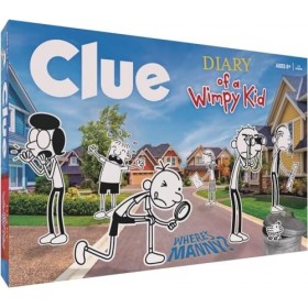 CLUE: Diary of a Wimpy Kid | Solve the Mystery in This Collectible Clue Game With Characters & Locations from the Popular Boo