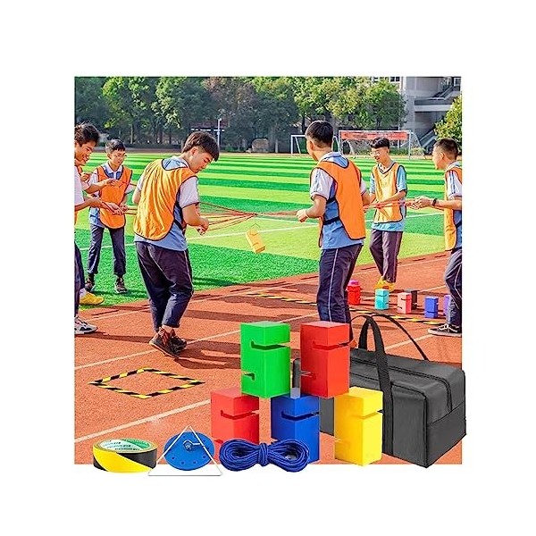 Jeux De Travail Déquipe pour Le Travail, Jeux De Construction De Tour De Travail Déquipe, Jeux Extérieurs De Jardin/pelouse