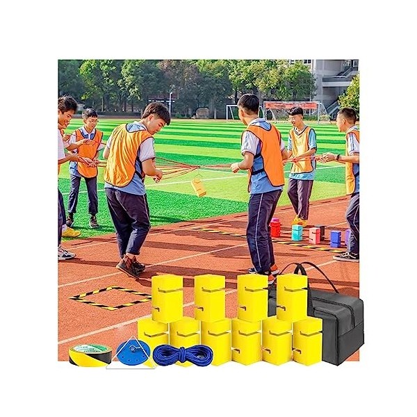 Jeux De Travail Déquipe pour Le Travail, Jeux De Construction De Tour De Travail Déquipe, Jeux Extérieurs De Jardin/pelouse