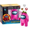 TOMY Imposteur Rose, Adultes, Figurine 17 Cm, Mini Collection, Jouet Enfant, Among Us Anniversaire, E73445, Multicoloured