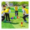 Jeux Dempilage De Blocs De Travail Déquipe |Accueil Jeux De Pelouse |Kits De Jeu Field Day Color : Yellow, Size : 8pcs 