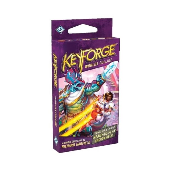 KeyForge KF05 Worlds Collide Deck Présentoir 12 plateaux 