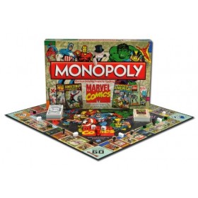 Winning Moves - Marvel Comic Books Jeu de Plateau Monopoly 1st Edition Covers *A