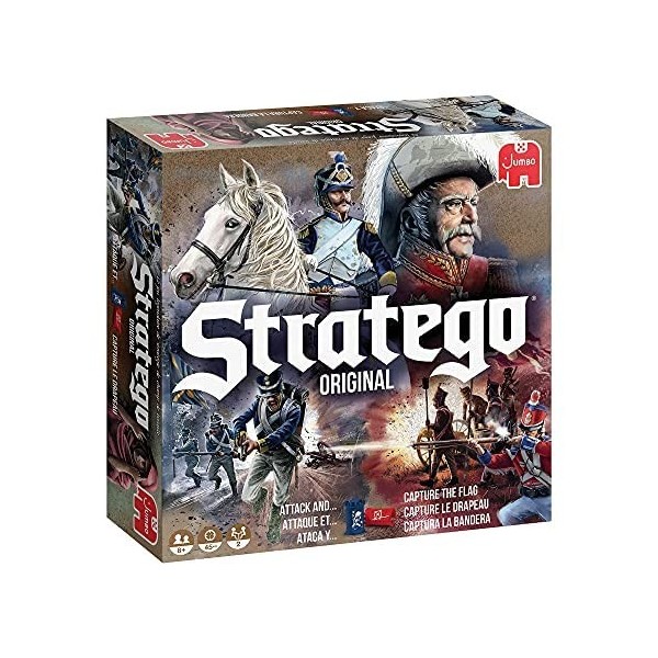 Jumbo - Stratego Stratego jeu de société, 2 joueurs, à partir de 8 ans