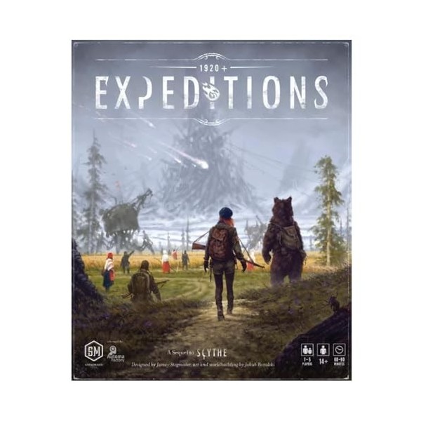 Expeditions Board Game Ironclad Edition