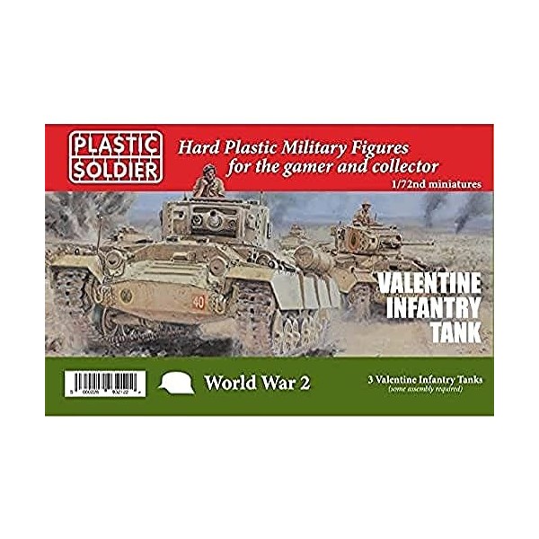 Plastic Soldier Company Débardeur dInfantry Valentine Britannique 