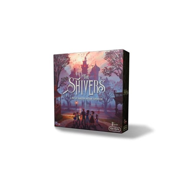 Jeu de société The Shivers | Pop Up Mystery Adventure | Jeu de base | Jeu de base | Fantasy Family Unique | Jeu de table