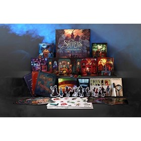 Jeu de société The Shivers | Pop Up Mystery Adventure | Jeu de base | Jeu de base | Fantasy Family Unique | Jeu de table