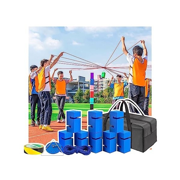 Jeux De Travail Déquipe, Jeux Dempilage De Blocs Abdominaux, Activités De Plein Air pour La Construction Déquipes dentrep