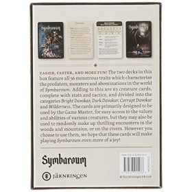 Monsters And Traits Cards - Symbaroum RPG