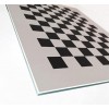 ERBER Optical Float Glass 7 * 5 Square Alumina Calibration Plate Diffuse Reflection Opacity Checkerboard A4 Grid Calibration 