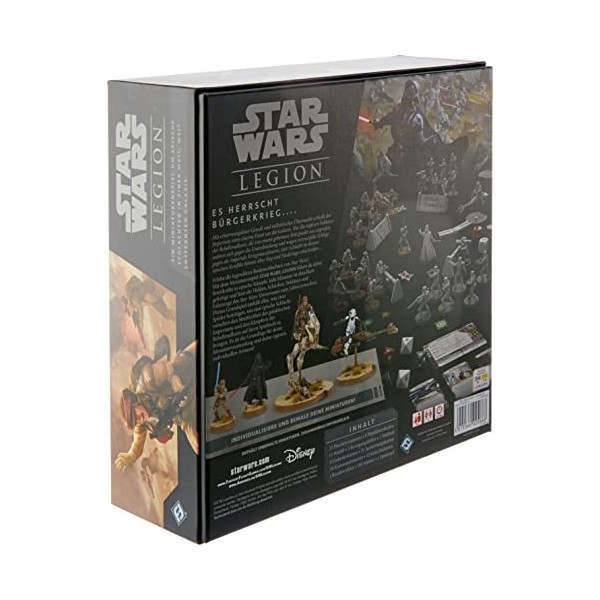 Atomic Mass Games Asmodee Star Wars : Legion | Jeu de Base | Tablette | 2 Joueurs | À partir de 14 Ans | 120-180 Minutes | Fr