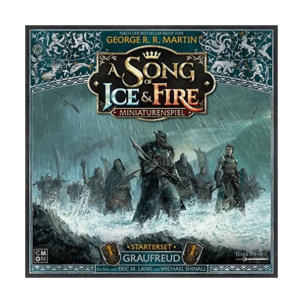 CMON | A Song of Ice & Fire – Graufreud Kit de démarrage | Extension | Tablette | 2 Joueurs | À partir de 14 Ans | 45 Minutes