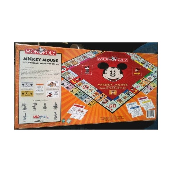Mickey Mouse Monopoly - 75th Anniversary Collectors Edition by Monopoly