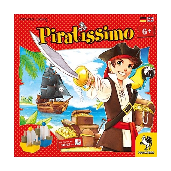 Pegasus Spiele 66009 G Piratissimo Jeu de Cartes