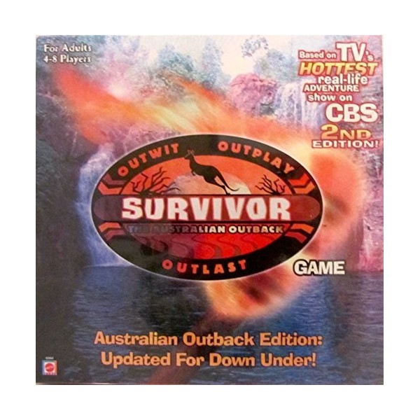 Survivor the Australian Outback 2nd Edition Board Game