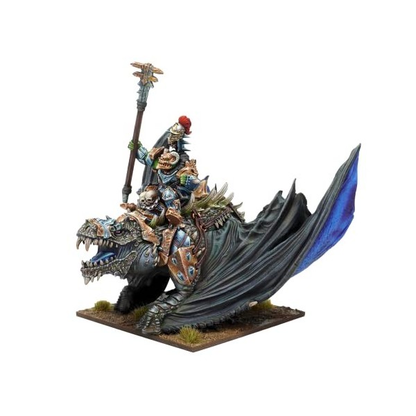 Kings of War Riftforged Orc Stormbringer on Winged Slasher