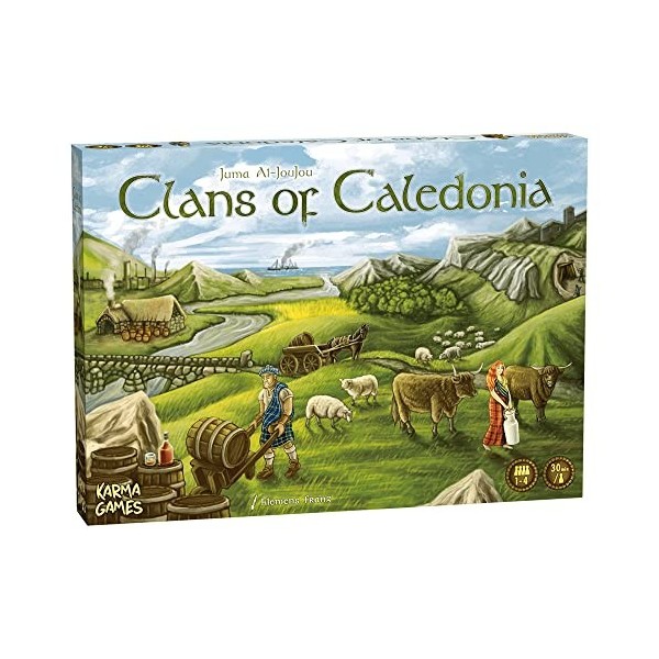 Karma Games KAR38205 Clans of Caledonia - Multicolore