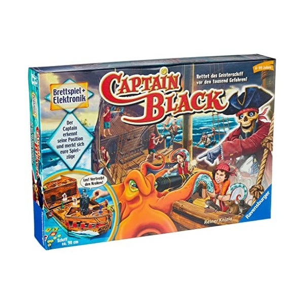 Ravensburger - 22293 3 - Jeu - Captain Black Exclusivité sur Amazon