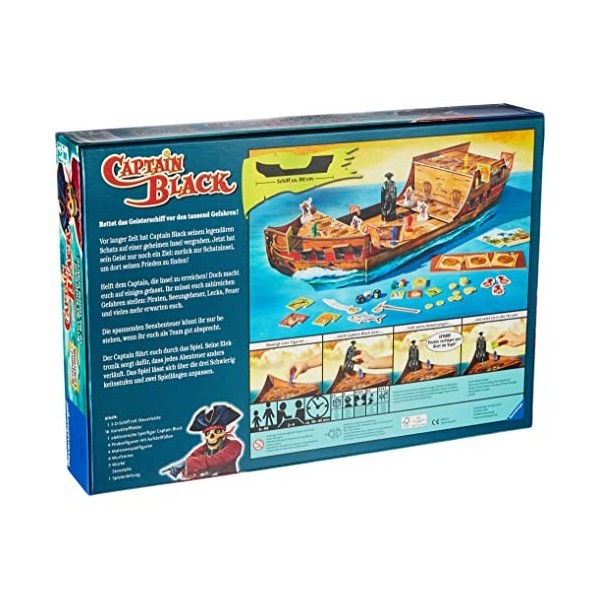 Ravensburger - 22293 3 - Jeu - Captain Black Exclusivité sur Amazon