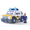Simba - Sam le Pompier - 4x4 Police - Véhicule 19cm + Figurine Articulée - Fonctions Sonores - 109252578038