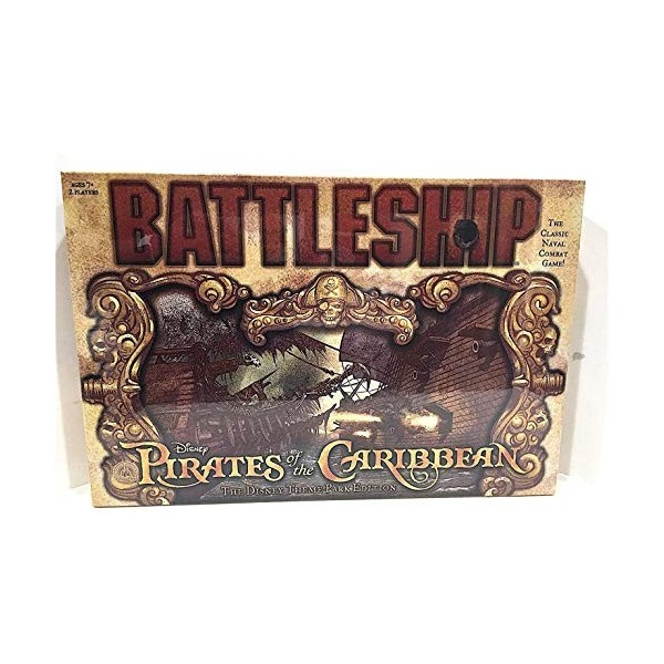 Disney Parks Exclusive Pirates of the Caribbean Battleship Game NEW