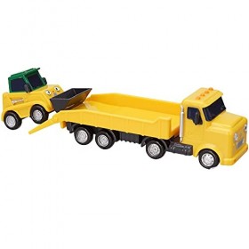 Tayo The Little Bus Friends Set D2 Voiture à moteur seau, Mac 