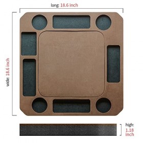 Plateau de table flottant pour jeux ou cartes pour piscine ou plage, fête flottante en mousse durable avec cartes à jouer imp