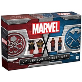 USAopoly Marvel - Jeu déchecs Marvel Multicolore