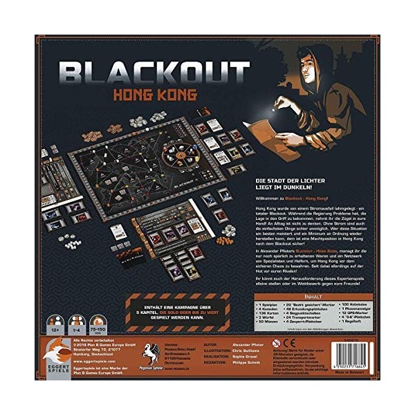 Pegasus Spiele 54567G, Blackout eggertspiele 