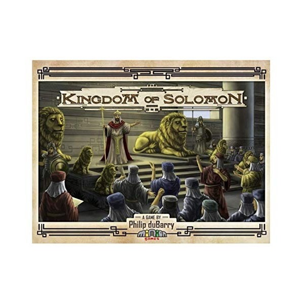 Minion Games Jeu MIGKO100 « Kingdom of Salomon »