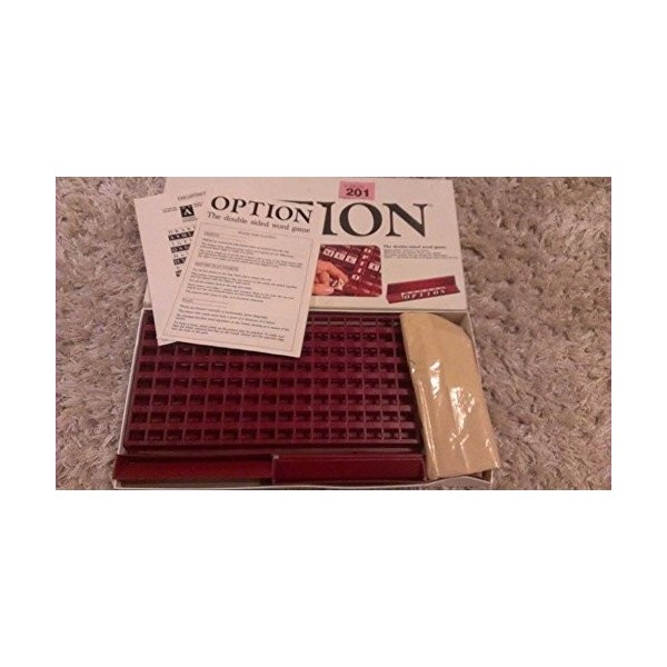 Option Parker Board Game 1985