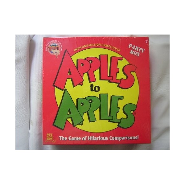 Apples to Apples The Game of Hilarious Comparaisons Boîte de fête