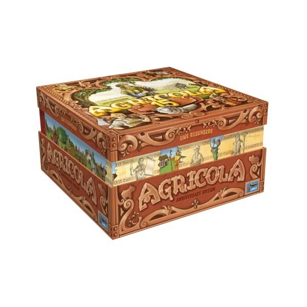 Lookout Spiele | Agricola – Boîte danniversaire de 15 Ans | Jeu de connaisseurs | Jeu de société | 1 à 4 Joueurs | À partir 