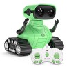 ALLCELE Robot Enfant Jouet, Jouets Robots Télécommandés Rechargeables，avec Yeux LED, Musique et Sons Intéressants pour Garçon