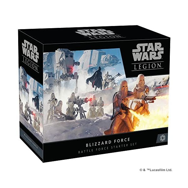 Atomic Mass Games Extension Star Wars Légion Blizzard Force | Stratégie de jeu de combat pour deux joueurs pour adultes et ad