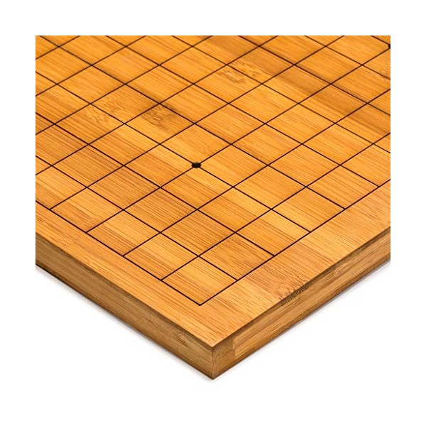 Bamboo 0.8" Etched Go Table Board Goban