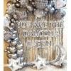 JeVenis Décoration « You are the Dancing Queen » avec ballons « You are the Dancing Queen » et « You are the Dancing Queen »
